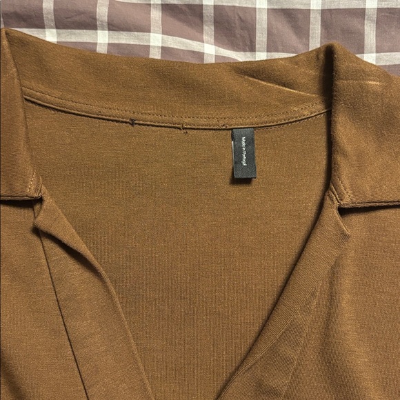 THEORY cropped jersey polo - Picture 5 of 9